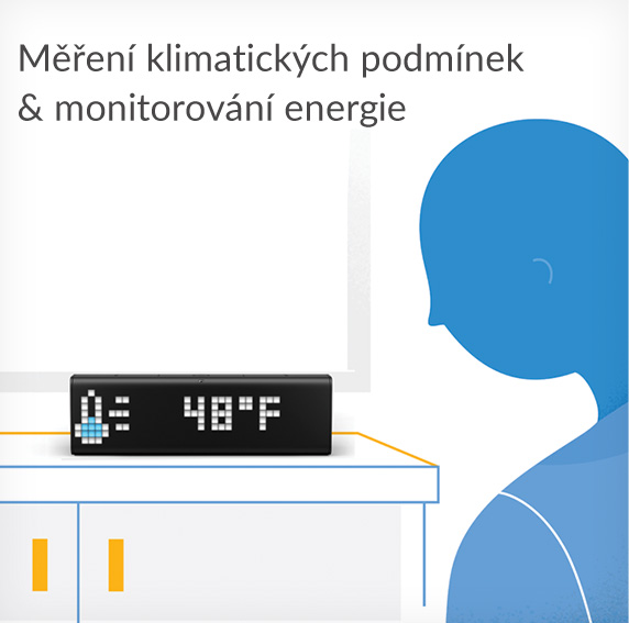 Měření klimatický podmínek & monitorování energie